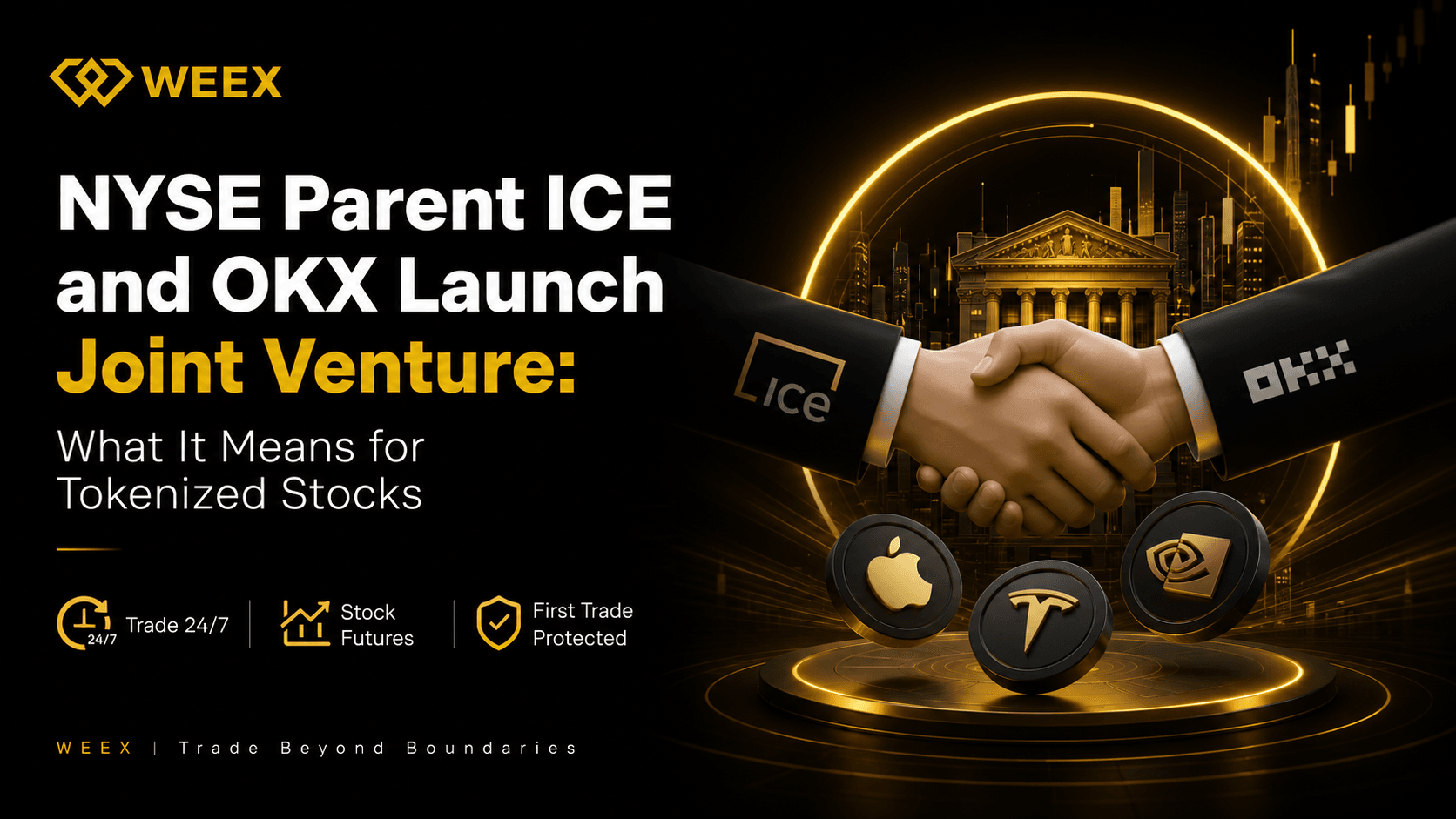 NYSE Parent ICE and OKX Launch Joint Venture: What It Means for Tokenized Stocks